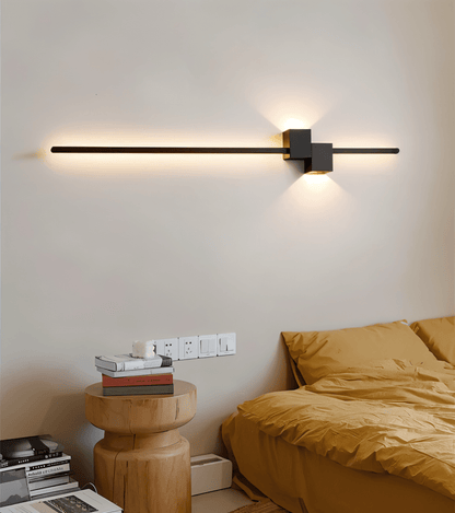 Minimalist LED wall light for a modern ambiance