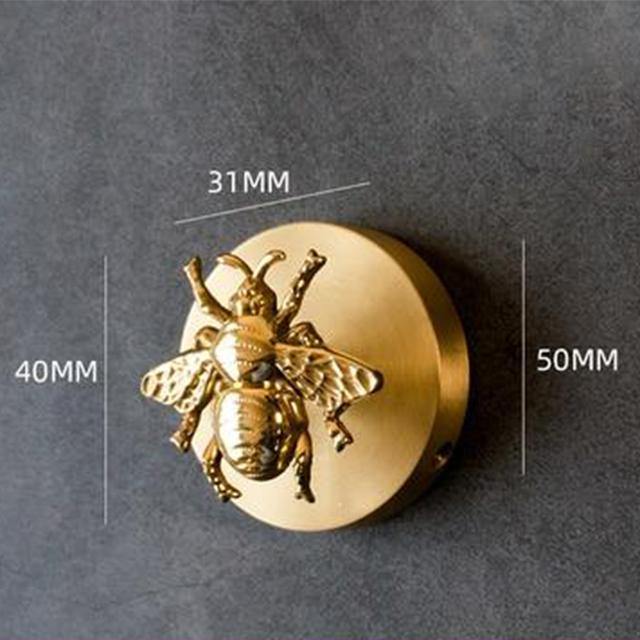 Decorative Brass Animal Coat Hook with Gold Finish