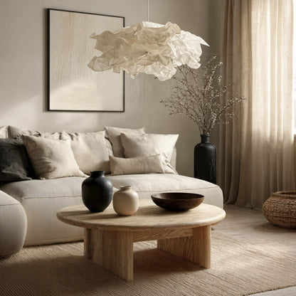 Dreamy Organic Ceiling Lamp Cloudlike Glow