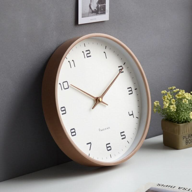 Elegant Silent Clock for Modern Home Atmosphere