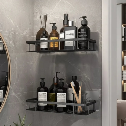 Adhesive bathroom shelf – Drill-free & Stylish for every bathroom