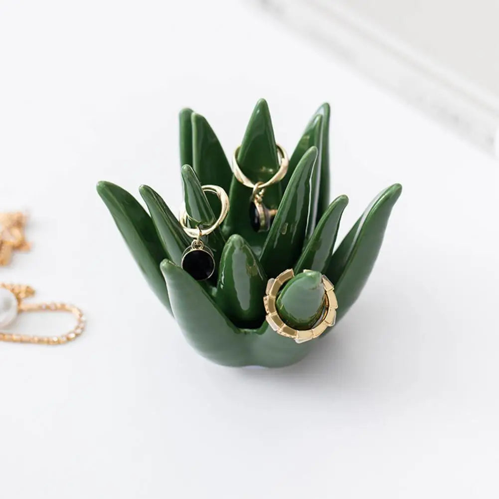 Minimalist Succulent Ring Holder Dish