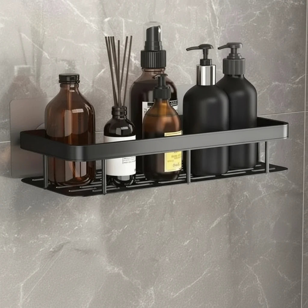 Adhesive bathroom shelf – Drill-free & Stylish for every bathroom