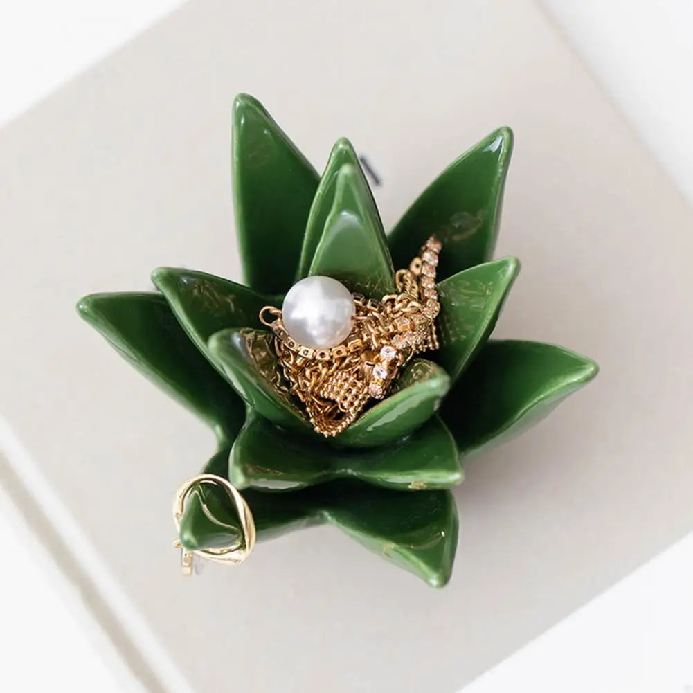 Minimalist Succulent Ring Holder Dish