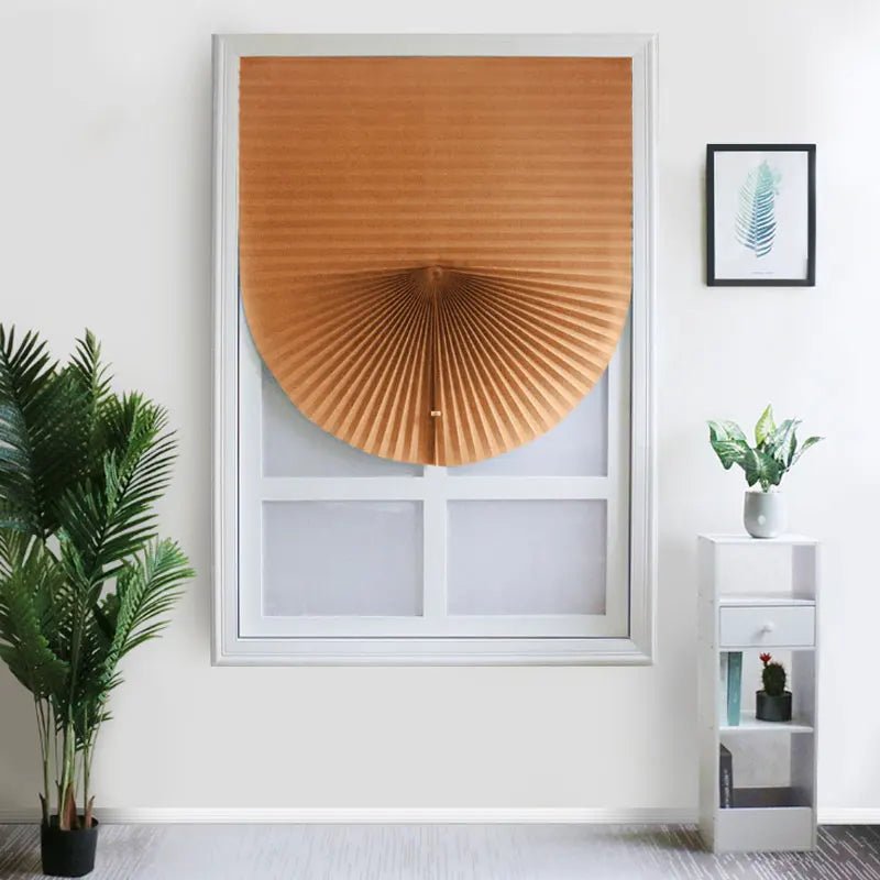 Versatile Self-Adhesive Pleated Window Blinds Made of Nonwoven Fabric