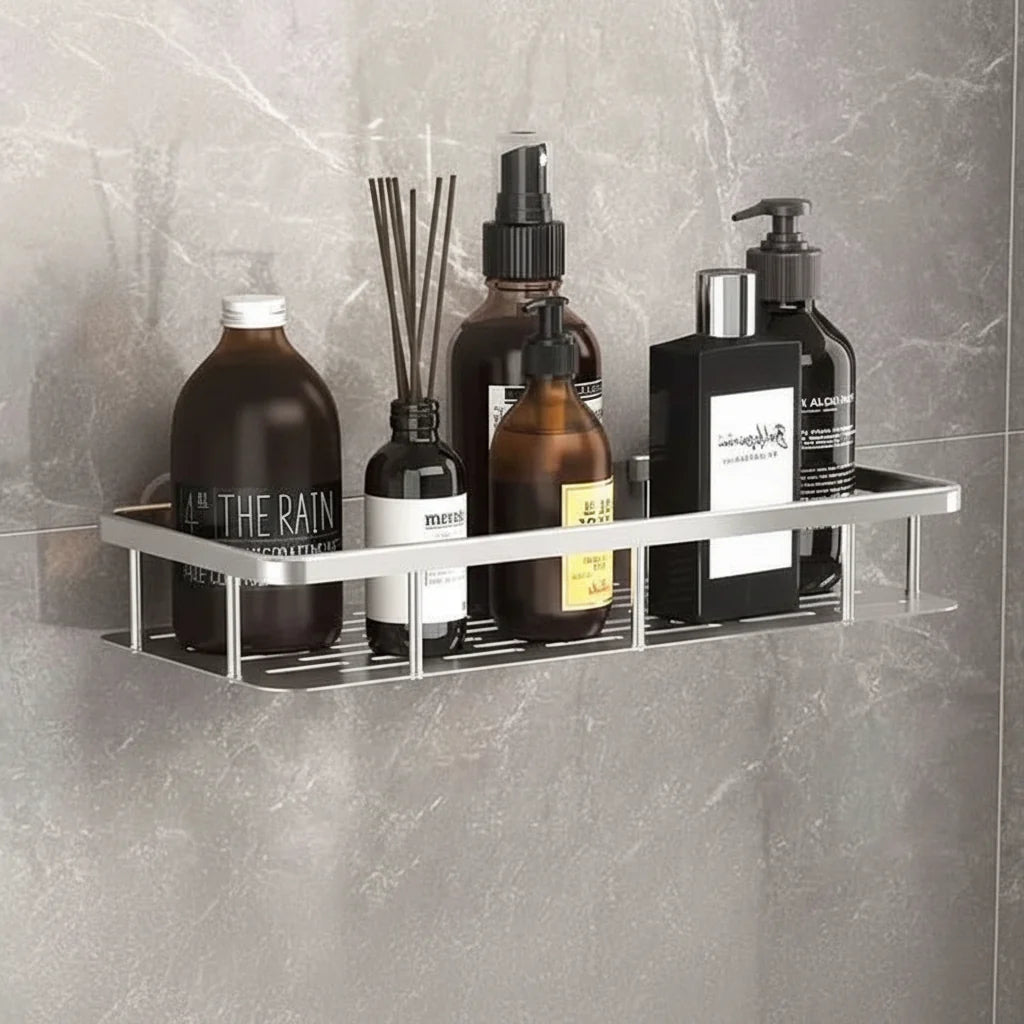 Adhesive bathroom shelf – Drill-free & Stylish for every bathroom