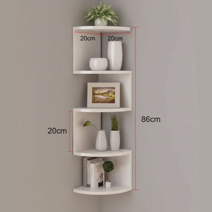 Modern Corner Wall Shelf
