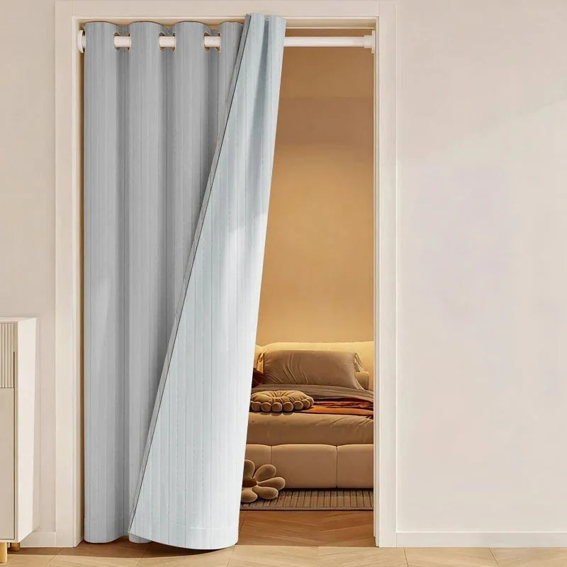 Heavy Thermal-Insulated Winter Curtain for Warmth and Comfort