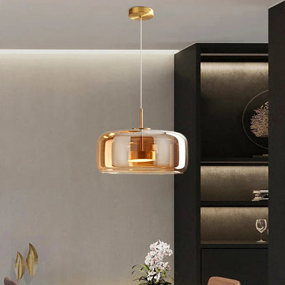 Glass Dome Chandelier For Living Rooms And Hallways