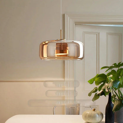 Glass Dome Chandelier For Living Rooms And Hallways