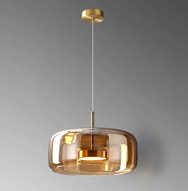 Glass Dome Chandelier For Living Rooms And Hallways