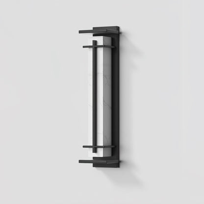 Square Alabaster Outdoor Wall Light — IP65 Waterproof, Three Sizes