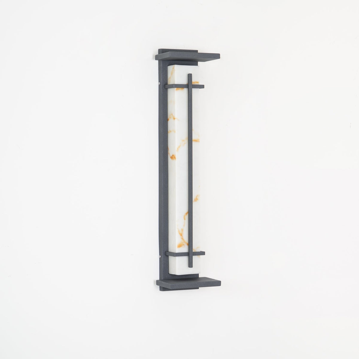 Square Alabaster Outdoor Wall Light — IP65 Waterproof, Three Sizes