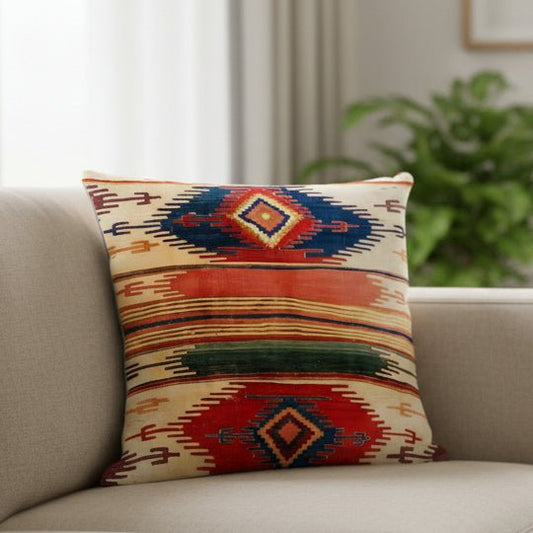 Stylish Boho Cushion Cover for Warm Home Accents