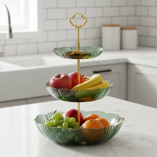 Modern Three Tier Fruit Storage Rack