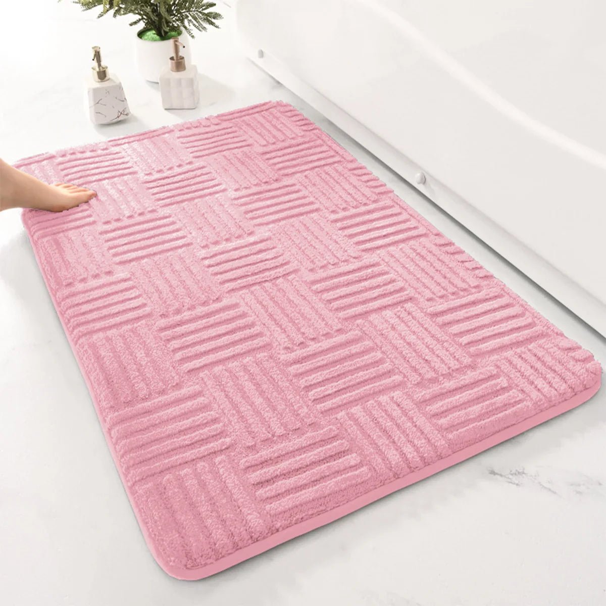 Thick, Non-Slip Bath Mat for Safety and Comfort