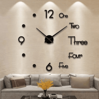 Acrylic Wall Clock – Modern and Stylish for Every Room
