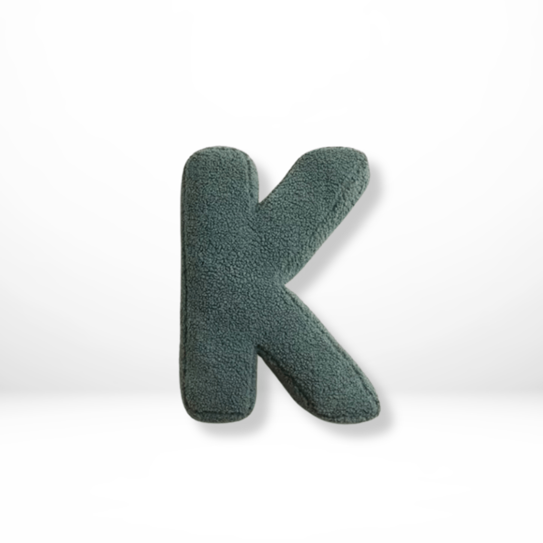 Velvet Letter Pillow for Personalized Home Accents