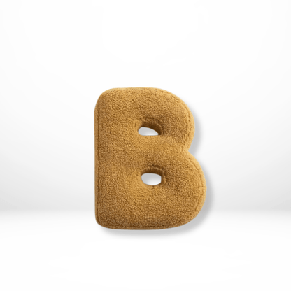 Velvet Letter Pillow for Personalized Home Accents