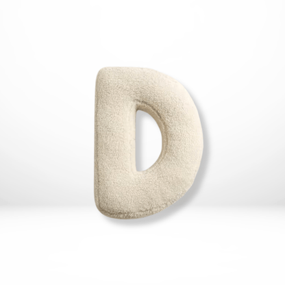 Velvet Letter Pillow for Personalized Home Accents