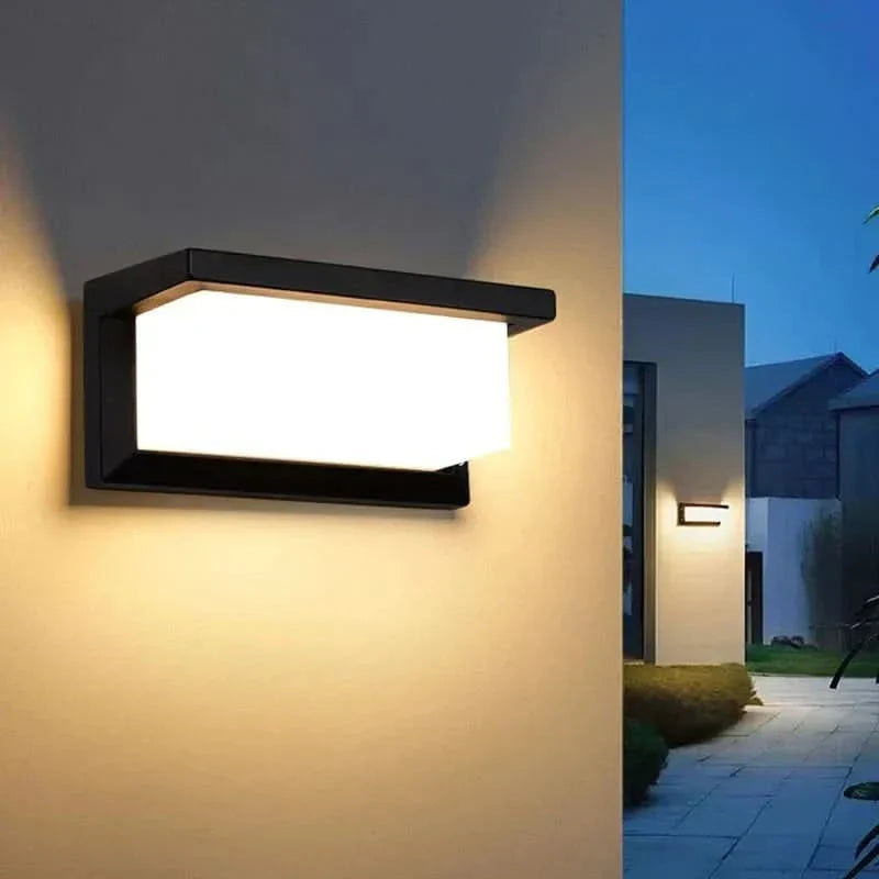 Motion Sensor Wall Light for Weather-Ready Entryways