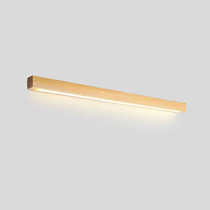 Arlo Linear Wood Wall Light for Hallway
