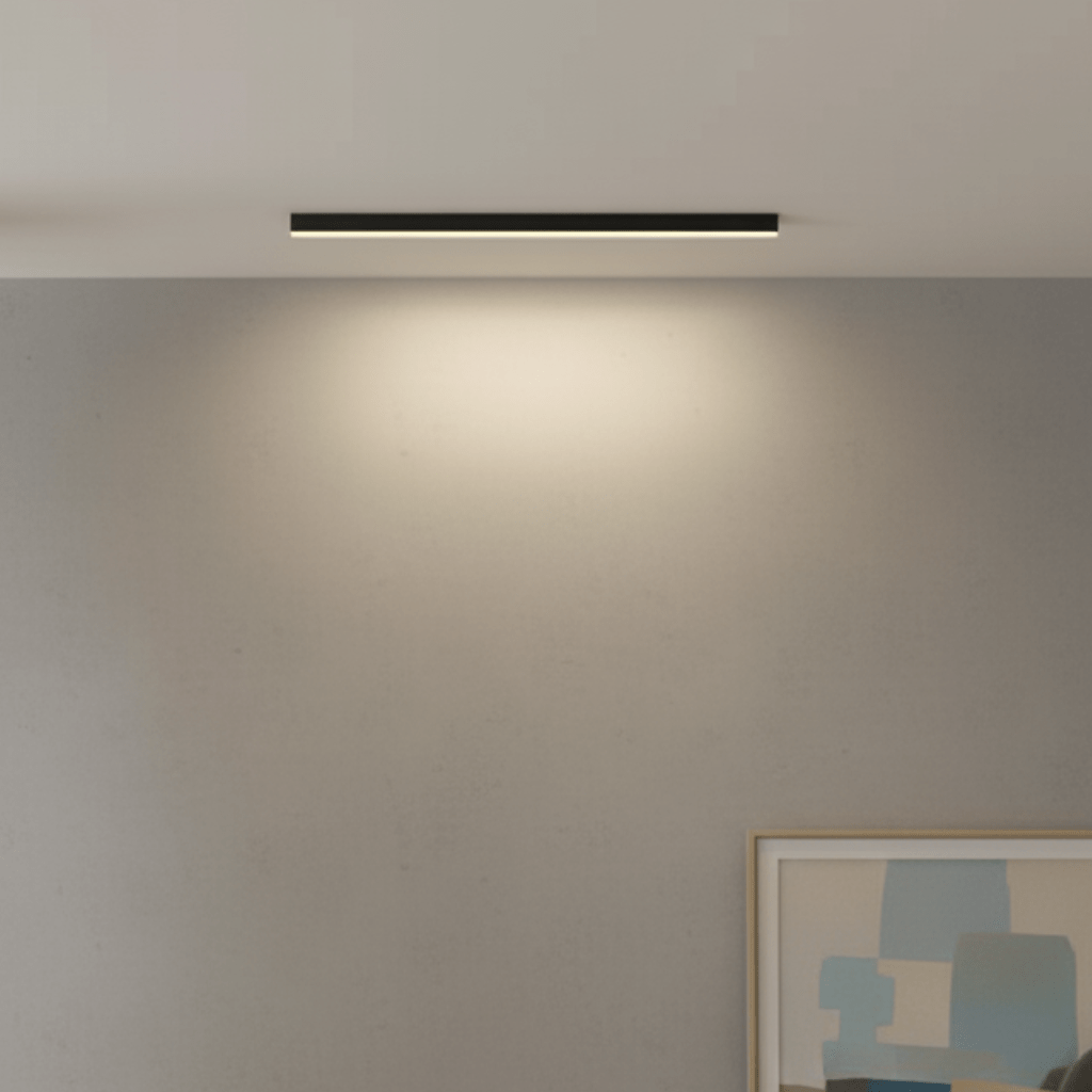 Minimalist LED Ceiling Light with Scandinavian Design & Powerful Illumination