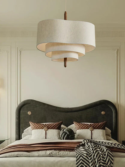 Fabric Chandelier for Cozy Elegant Home Lighting