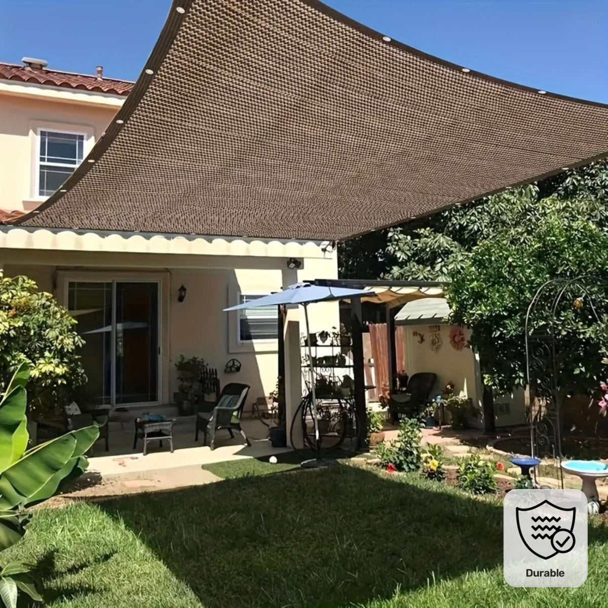 Outdoor Shade Net Canopy