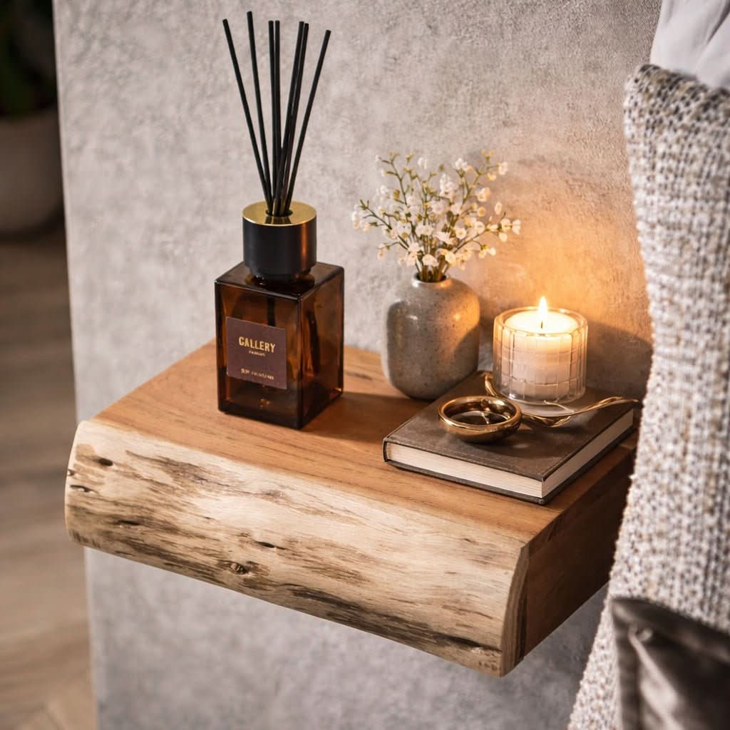 Floating Nightstands Set of 2 for Space-Saving Bedrooms