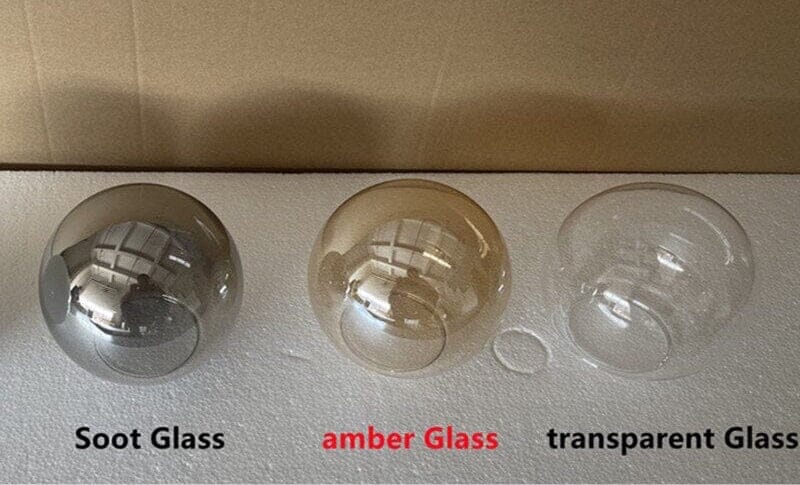 Glass Ball Chandelier