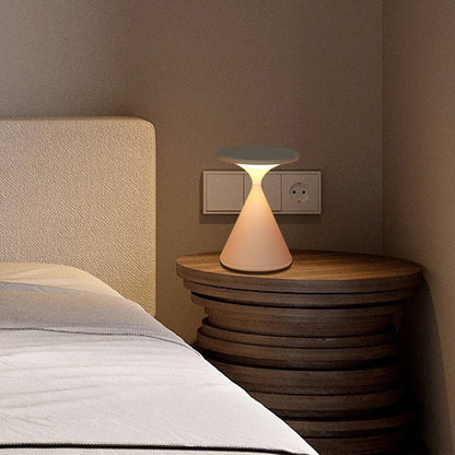 Wireless Hourglass Table Lamp for Modern Homes