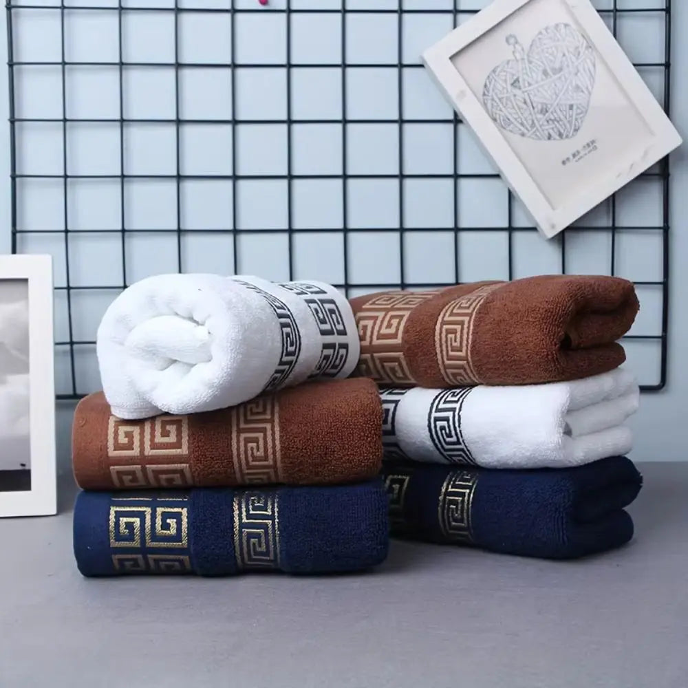 Cotton Bath Towel Set (2 Pcs)