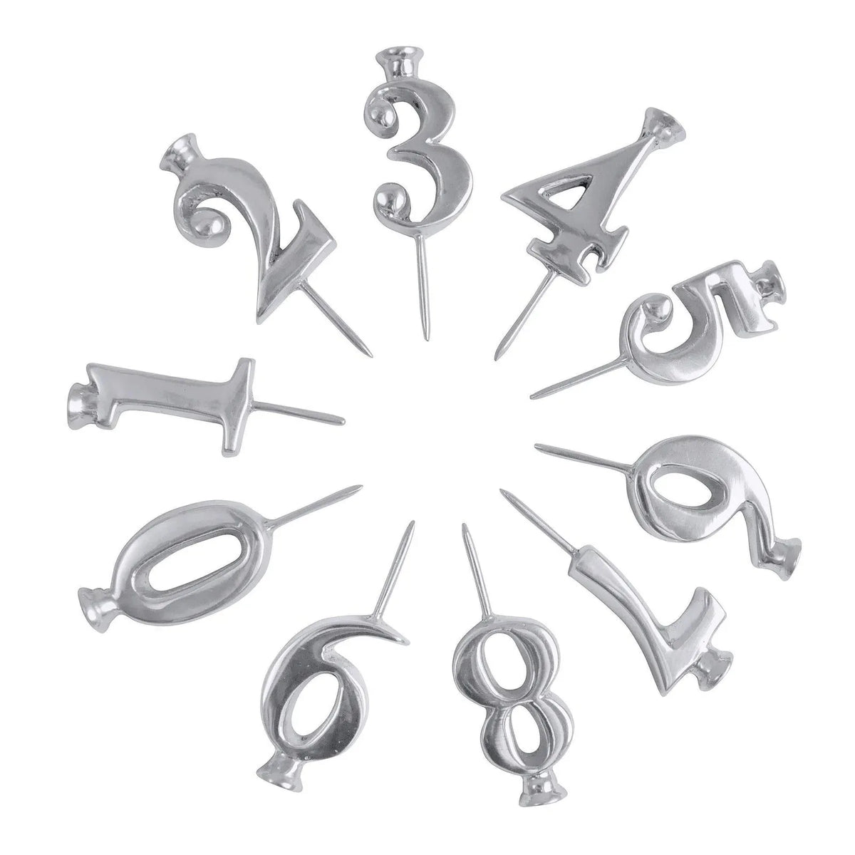Reusable Number Candle Holder Set (2 Sets)