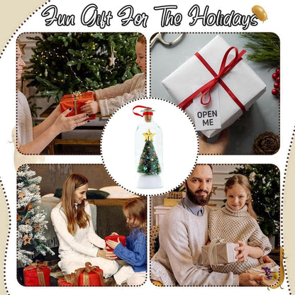 Recordable Christmas Message Bottle Ornament